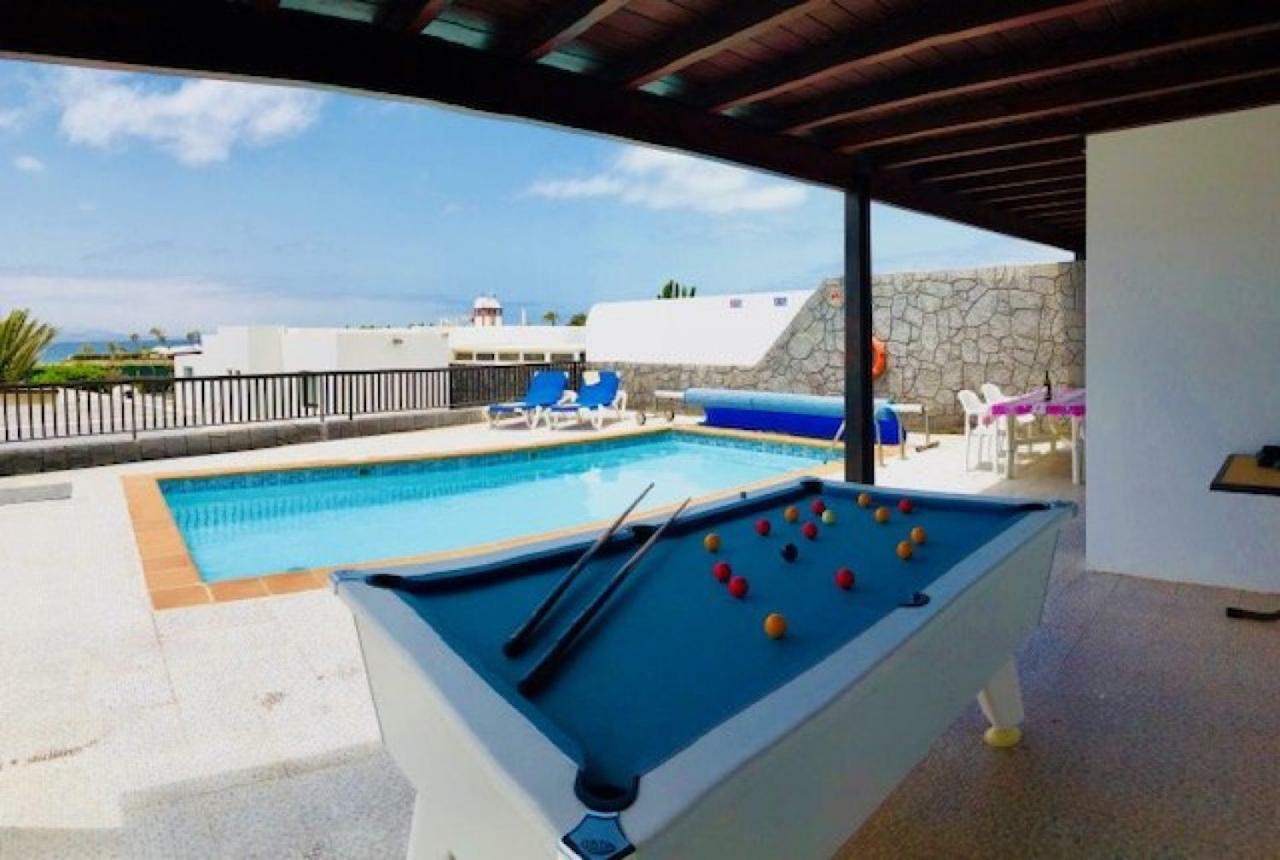 Villa Neptuno With Private Pool, Sea View, Sat-Tv & Free Wifi Playa Blanca  Luaran gambar