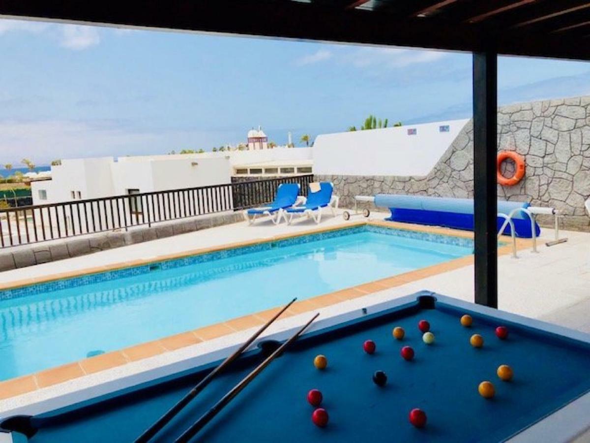Villa Neptuno With Private Pool, Sea View, Sat-Tv & Free Wifi Playa Blanca  Luaran gambar